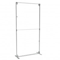 Vorschau: FASTFRAME™ gerade Wand | 3 Module | mit Druck Vorschau: FASTFRAME™ gerade Wand | 3 Module | mit Druck